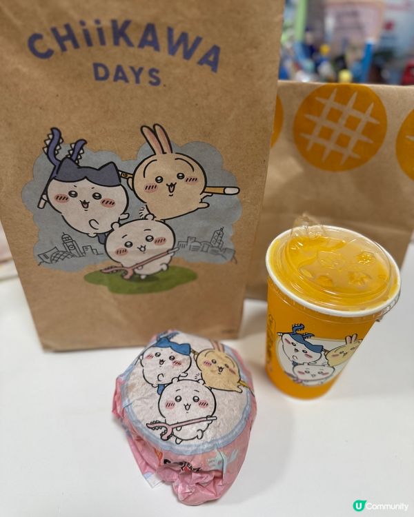 🔥McDonald’s x Chiikawa食品🍔🍟🥤