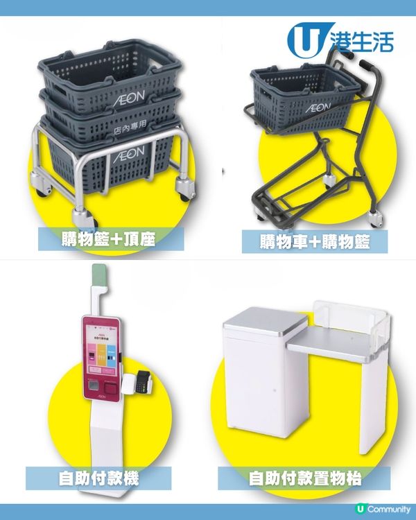 AEON超市模型盲盒超可愛！😂