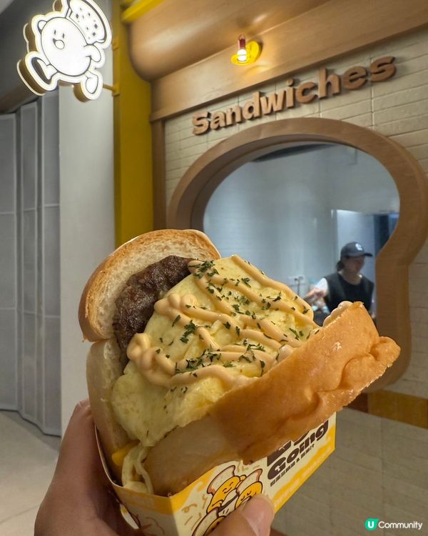 1. 海岸城下午茶🤤！厚蛋三明治超正！😋