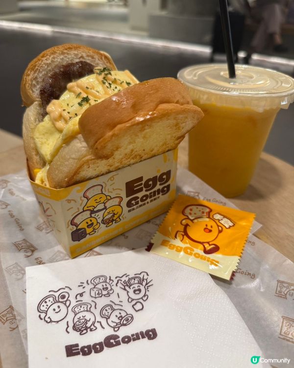 1. 海岸城下午茶🤤！厚蛋三明治超正！😋