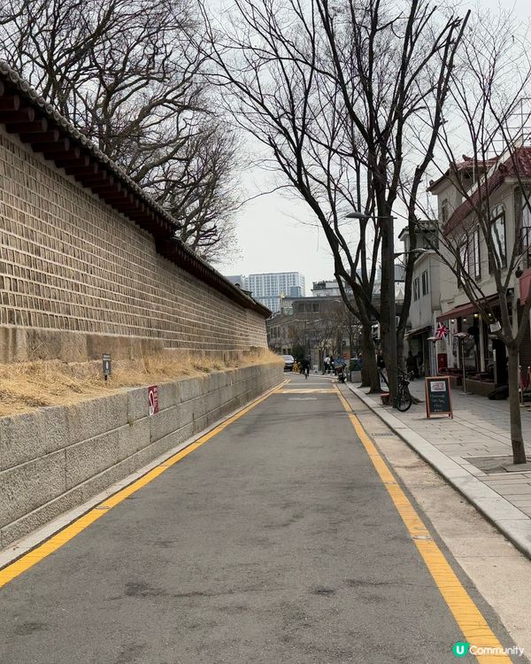 韓國鐘路西巡邏街，文青必去！📸 美美石牆超好拍！🤩