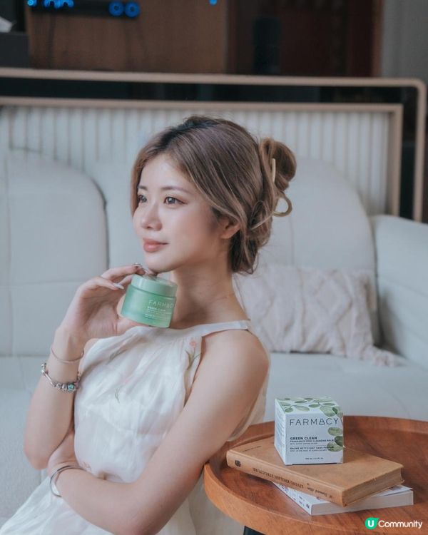 下班後的救贖✨讓卸妝變成頂級護理時光！💚 #Farmacy新寵 