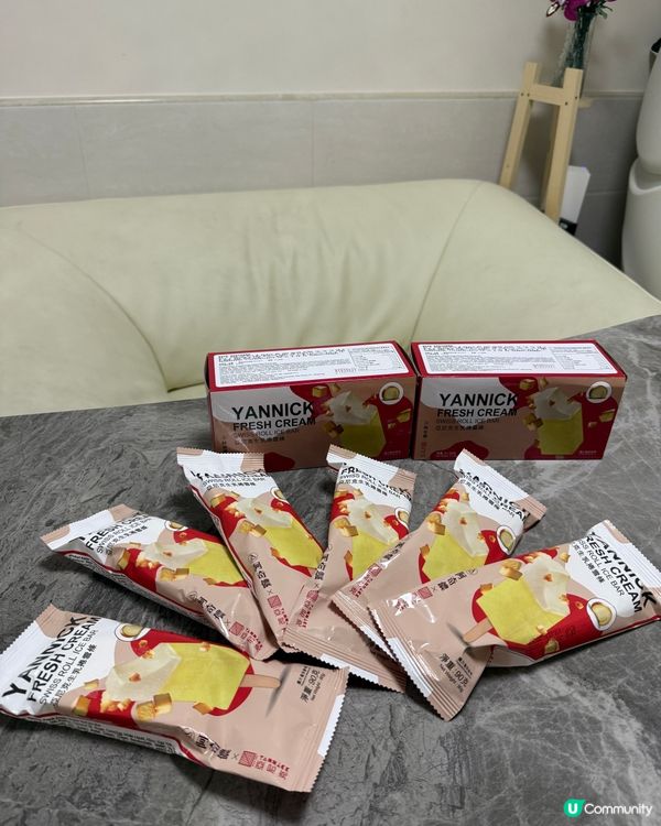 台灣人氣生乳捲口味雪條