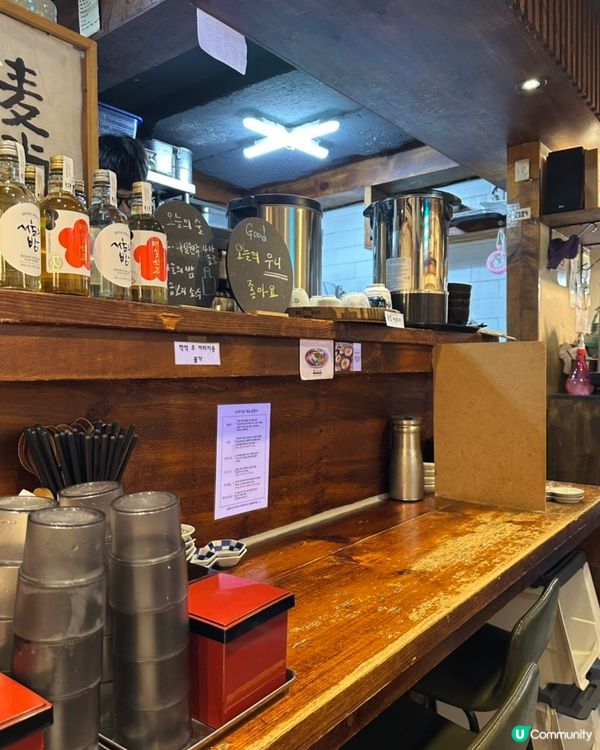 🇰🇷首爾望遠站排隊人氣小店‼️日式蕎麥麵x蟹膏飯x炸蛋漢堡扒💯