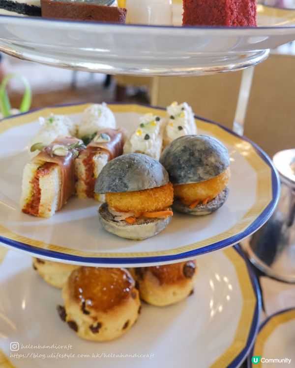 【吃下尖沙咀】精緻港女三層架下午茶 - 半島酒店大堂茶座