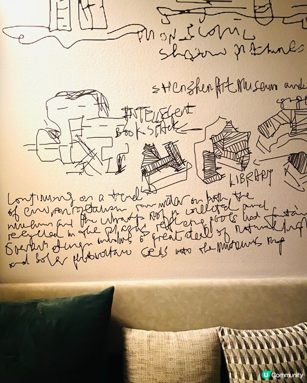 牆上設計感圖案都有啲格調👾去玩休息下的推介