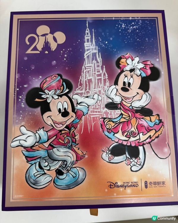 迪士尼20周年蝴蝶酥🥨禮盒🥰✨✨