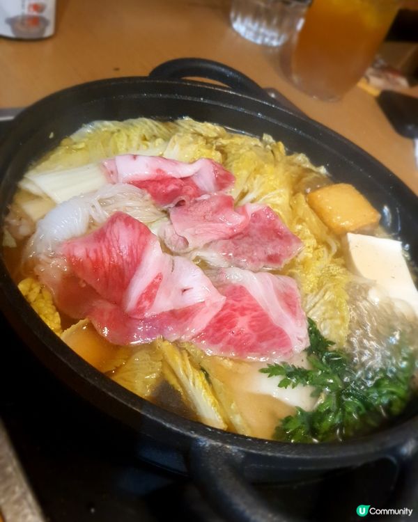 【香港搵食】天澗壽喜屋！和牛壽喜燒🤤🍣