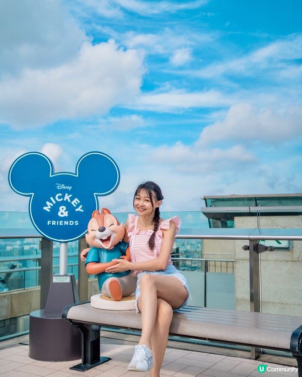 ｢米奇與好友｣玩轉香港太平山頂!🚠