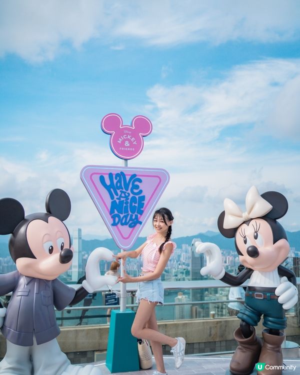 ｢米奇與好友｣玩轉香港太平山頂!🚠