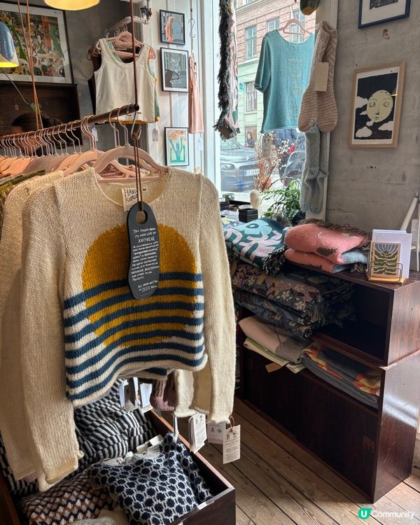 哥本哈根必去特色本地小店區😍 間間都係前舖後工作室