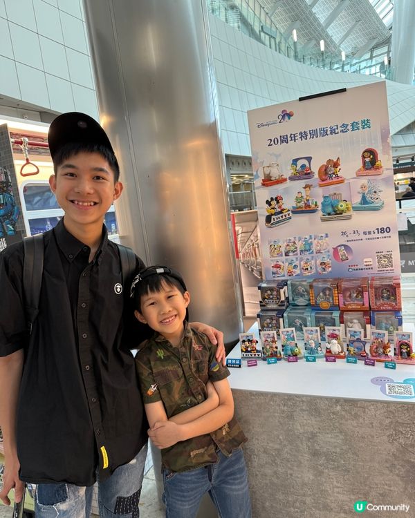 迪士尼20週年紀念迷你列車