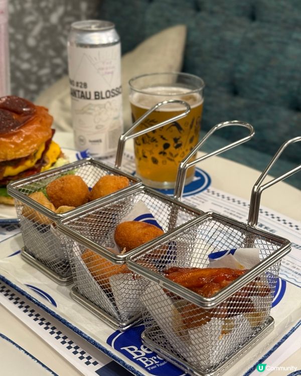 【東涌水岸】😋 美式滋味！和牛漢堡🍔豬肋骨超正！🍖