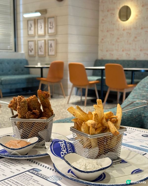 【東涌水岸】😋 美式滋味！和牛漢堡🍔豬肋骨超正！🍖