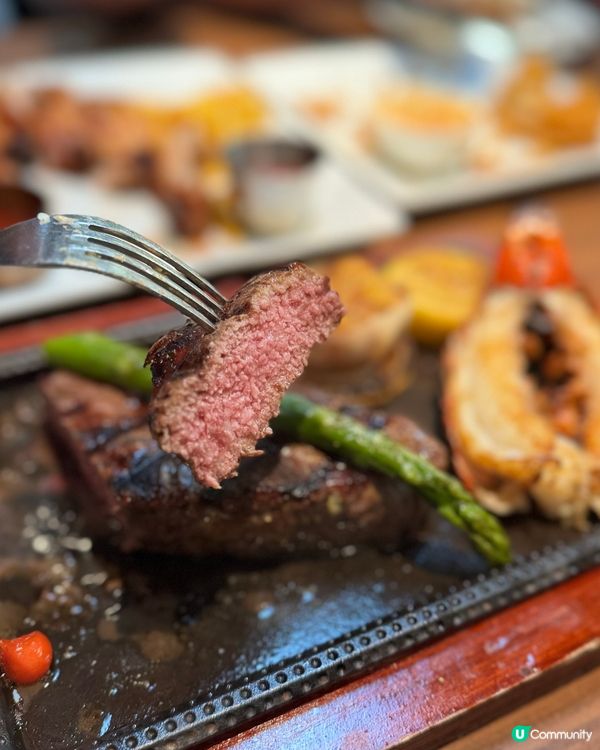 1.  生日飯局😋！炸洋蔥必點🧅！牛扒五成熟💯！