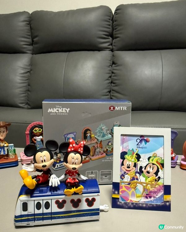 迪士尼20週年迷你列車！🚂 粉絲必收！✨