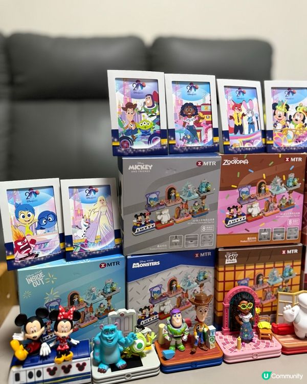 迪士尼20週年迷你列車！🚂 粉絲必收！✨