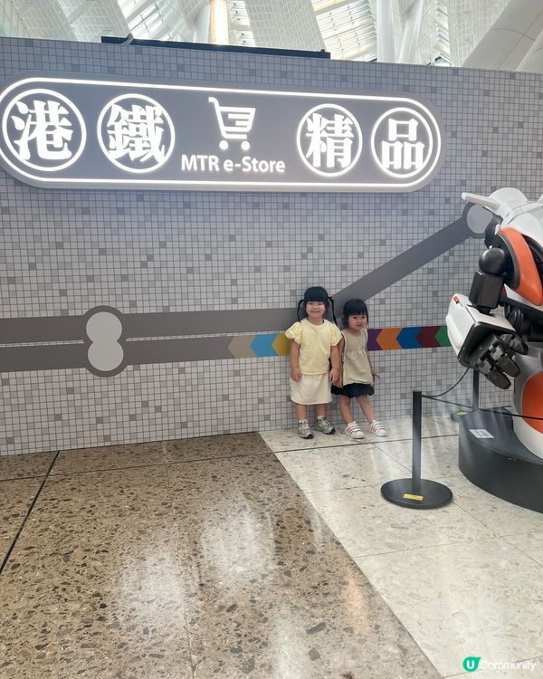 港鐵迷衝呀！西九新店打卡📸！