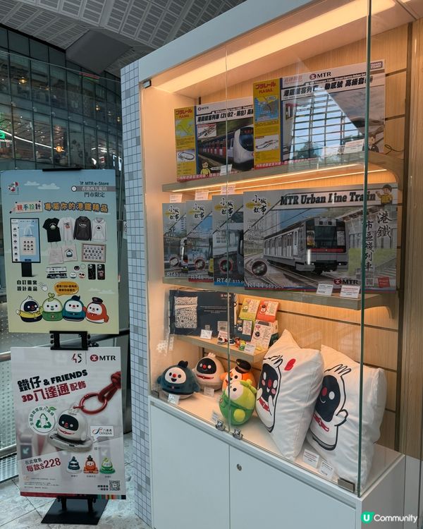 港鐵迷衝呀！西九新店打卡📸！