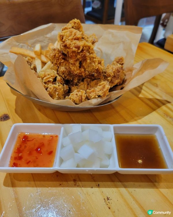 韓國炸雞芝士排骨😋！正到爆！🔥