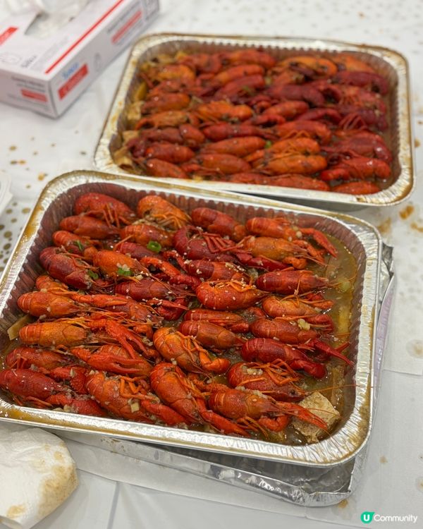 爆汁小龍蝦外賣🤤！香蒜麻辣超正！