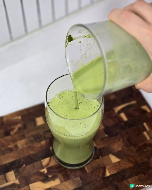 🍵最近超Hit！自製💚韓國idol都飲嘅減肥版抹茶拿鐵 