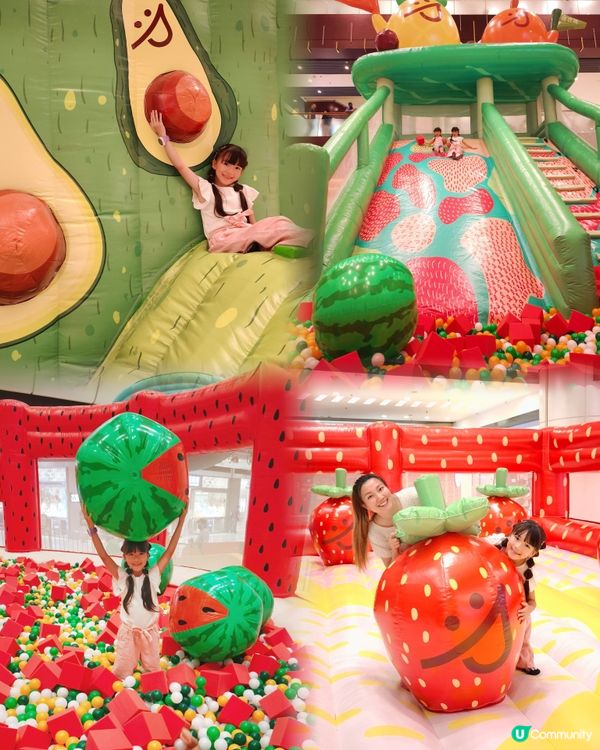 青衣城夏日彈跳樂園！水果主題勁好玩 🤩