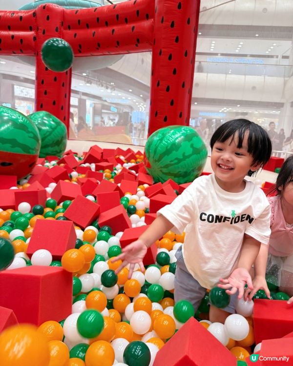 青衣城夏日彈跳樂園！小朋友放電必去！🥳