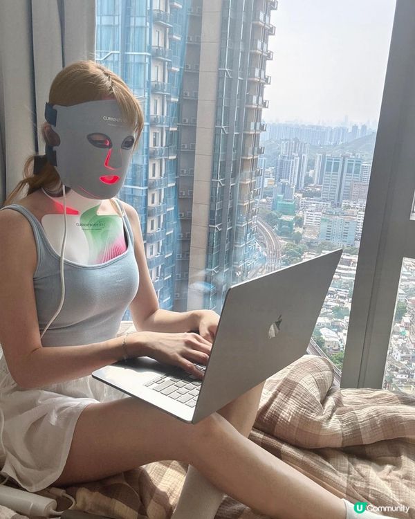 Ｉ全新 CurrentBody Skin LED 6合1光療面膜儀+亮白胸頸美容儀組合Ｉ