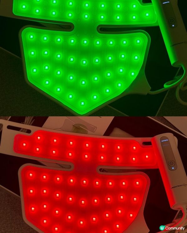 Ｉ全新 CurrentBody Skin LED 6合1光療面膜儀+亮白胸頸美容儀組合Ｉ