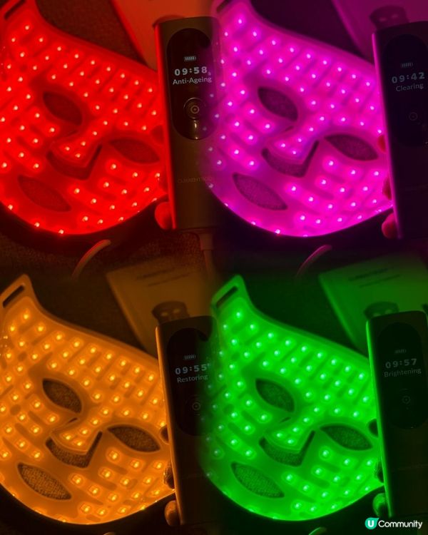 Ｉ全新 CurrentBody Skin LED 6合1光療面膜儀+亮白胸頸美容儀組合Ｉ