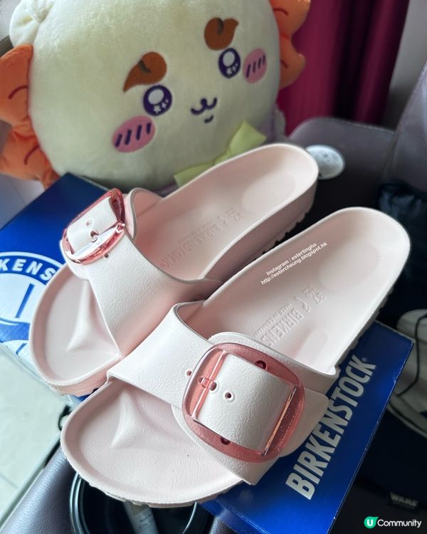 雨季必備 💕 時尚膠拖