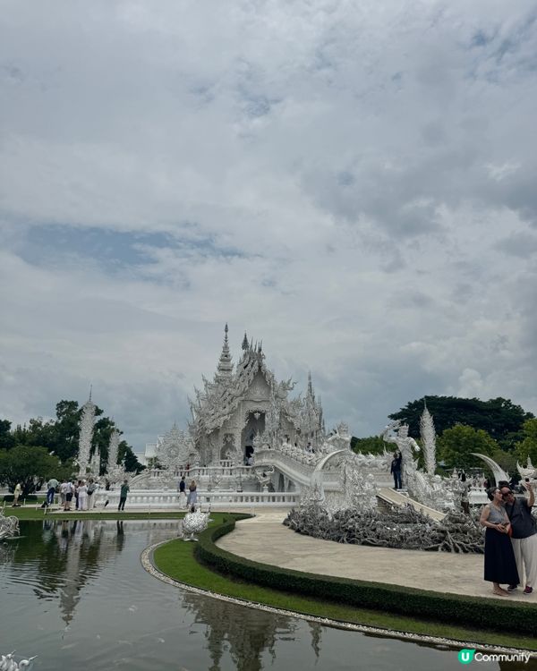 清邁清萊一日遊📸！白廟藍廟紅廟打卡🤩