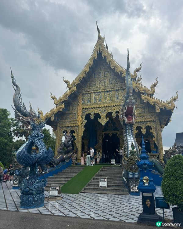 清邁清萊一日遊📸！白廟藍廟紅廟打卡🤩
