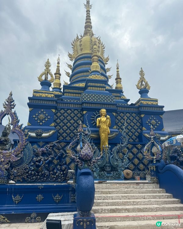 清邁清萊一日遊📸！白廟藍廟紅廟打卡🤩