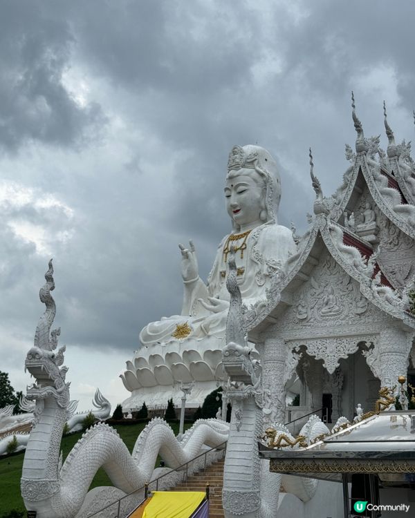 清邁清萊一日遊📸！白廟藍廟紅廟打卡🤩