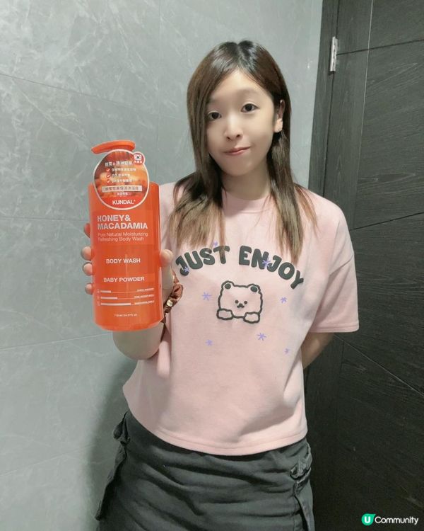 🇰🇷韓國熱賣沐浴露品牌🧴⭐Kundal蜂蜜堅果保濕沐浴露⭐🫧BABY POWDER 爽身粉味🫧