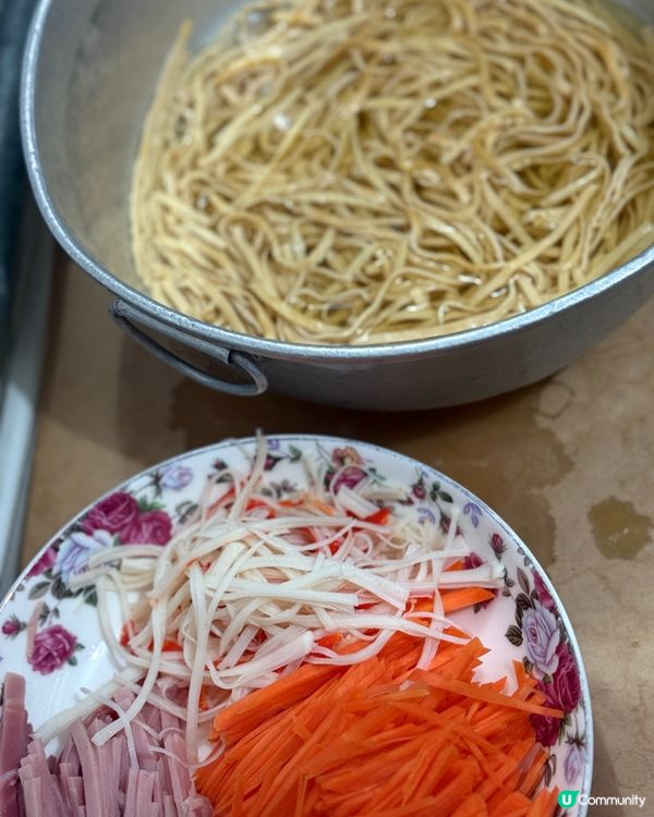 打風天，自家飯