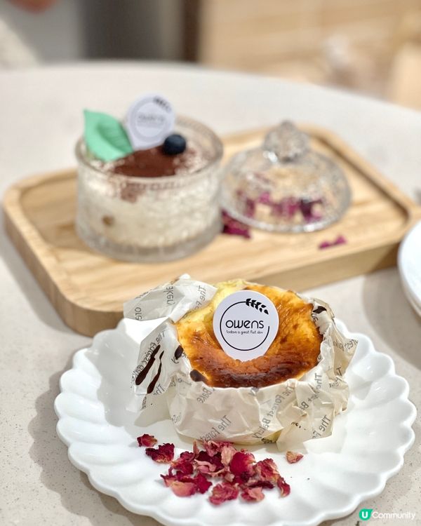 將軍澳田園風晚飯🤤！麻糬巴斯克芝士蛋糕超正！🩷