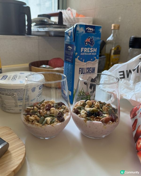 Homemade Overnight Oats 