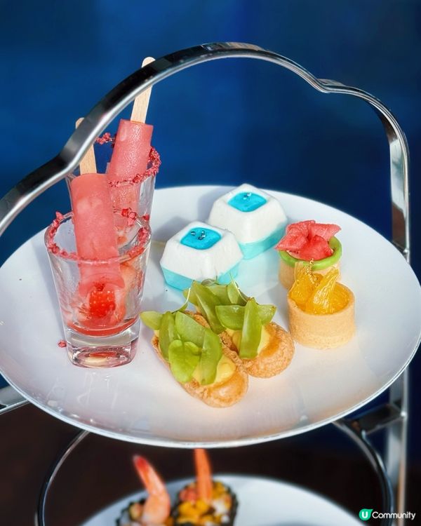 銅鑼灣精緻下午茶😋！打卡一流！📸望住海景好chill💖