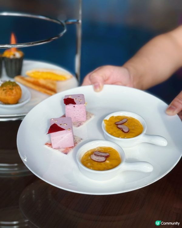 銅鑼灣精緻下午茶😋！打卡一流！📸望住海景好chill💖