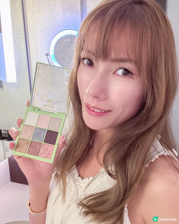 包裝萌爆！PIXI 9色眼影盤😍 閃爆你雙眼✨