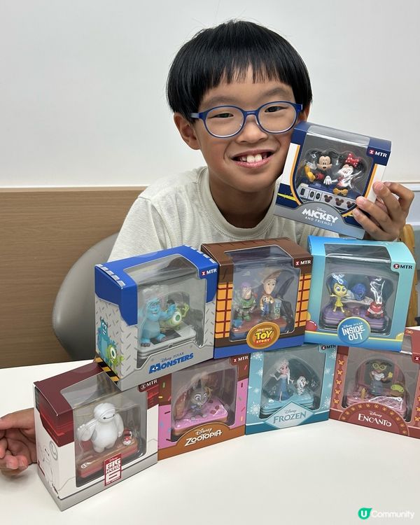 細佬嘅迪士尼夢🤩！港鐵迷你列車到手啦！🥳