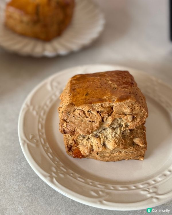 香橙榛子司康🤩！嘉頓出品，超驚喜！😋