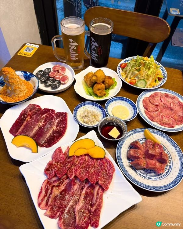 福田水圍燒肉新蒲點！厚切牛舌超正🤤