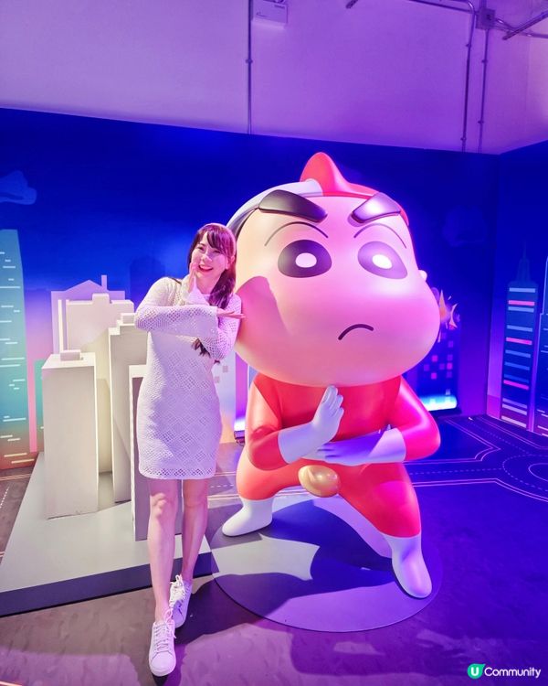 閨蜜從小就係小新迷🥰見到有《蠟筆小新:玩轉!時空大冒險》互動...