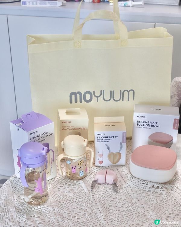 👶🏻少女風韓國嬰兒餐具 x Moyumm 💞