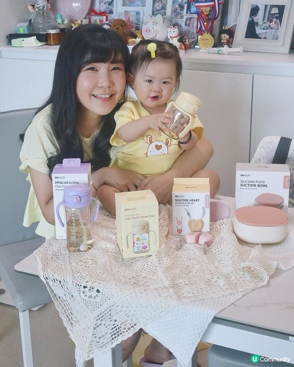 👶🏻少女風韓國嬰兒餐具 x Moyumm 💞