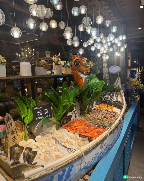 【東門領鮮自助餐🤤！活海鮮+烤榴槤任食😋】